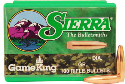 SIERRA BULLETS .30 CAL .308 165GR HP-BT 100CT - for sale