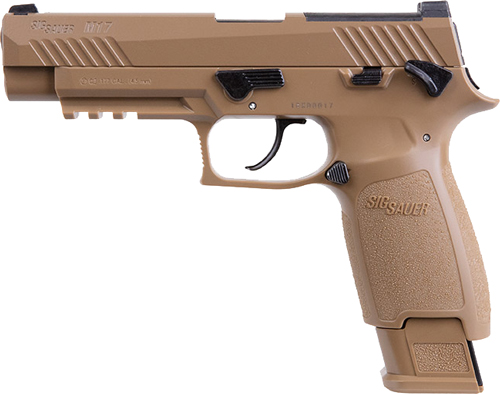 SIG AIR-M17-177 P320 M17 ASP .177 PELLET CO2 20RD COYOTE* - for sale