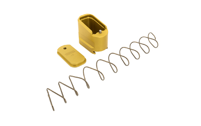SHIELD ARMS S15 MAG EXTENSION +5 GOLD FITS GLOCK 43X/48 MAGS - for sale
