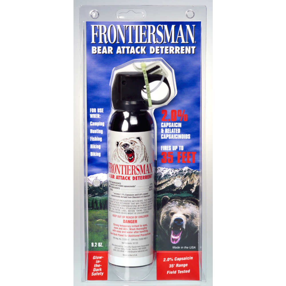 security equipment - Frontiersman - BEAR SPRAY 9.2OZ for sale