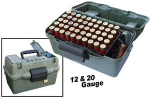 MTM DELUXE SHOTSHELL CASE/ FIELD BOX 12/20GA 100-ROUNDS - for sale