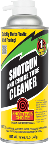 shooter's choice - Shotgun and Choke Tube - SHTGN/CHOKE TUBE CLNR 12OZ AEROSOL for sale
