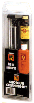 HOPPES BOXED CLEANING KIT 12 GA SHOTGUN W ALUM ROD( 10 PER CASE ) - for sale
