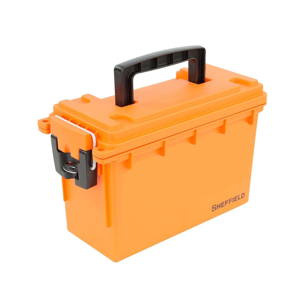 sheffield - 12630 - FIELD BOX SAFETY ORANGE MADE IN USA for sale