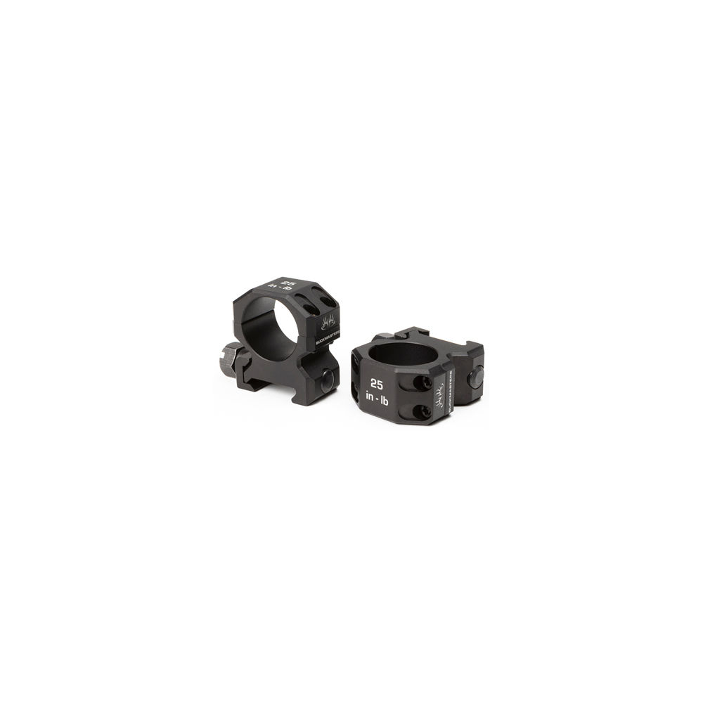 SIG BUCKMSTRS RINGS 1" ALUM LOW BLK - for sale