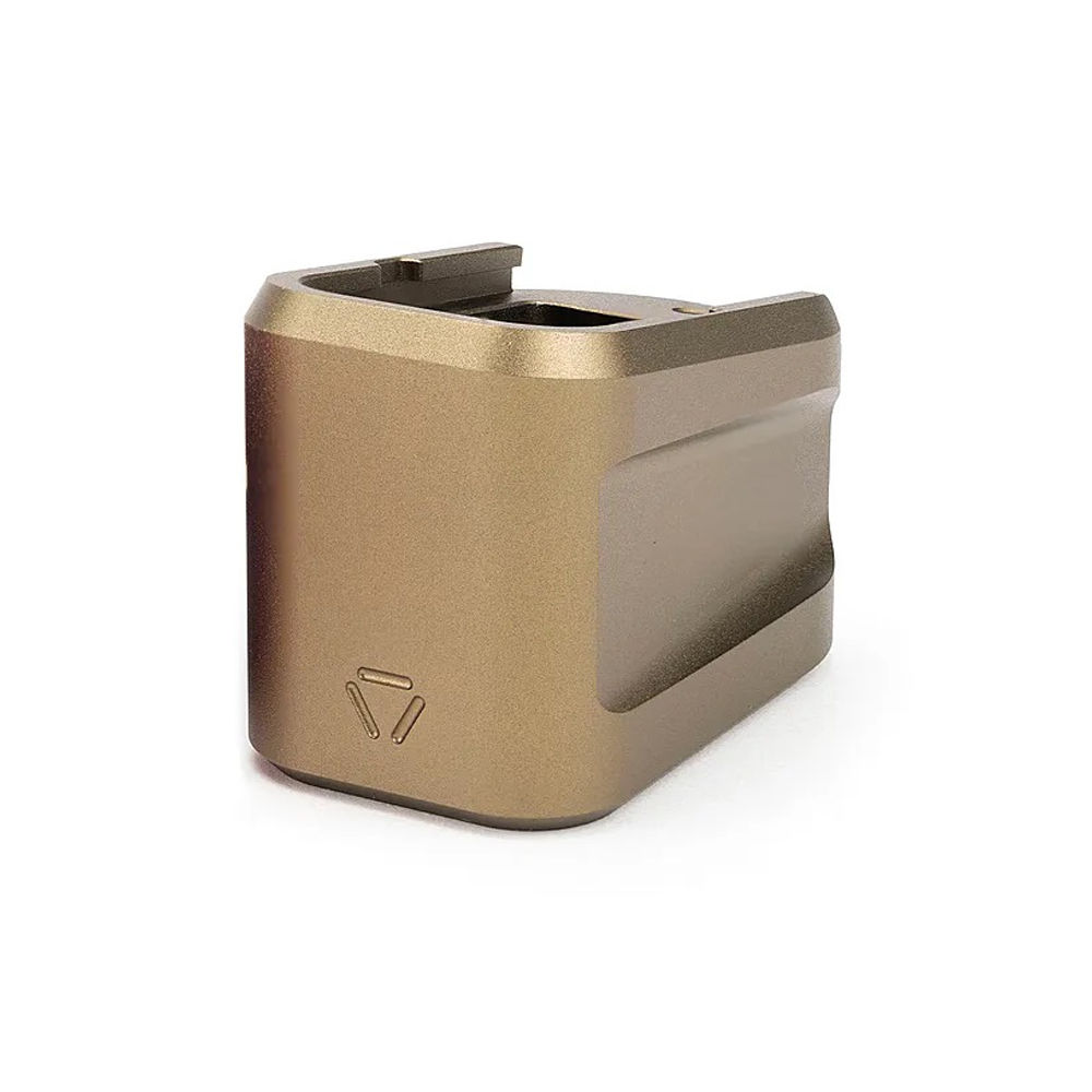 STRIKE MAG PLATE AL FOR GLOCK 19 FDE - for sale