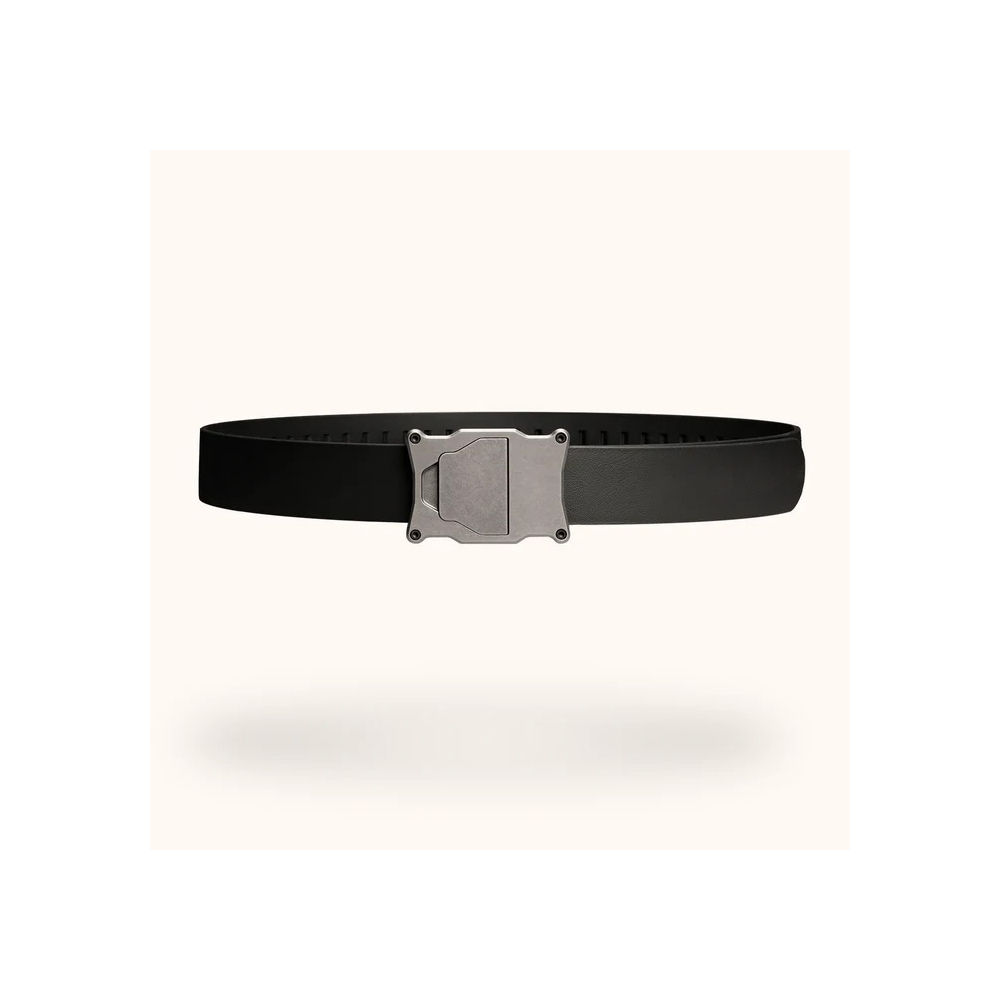 SHIELD ARMS APOGEE BELT GREY BUCKLE/ BLACK BELT - for sale