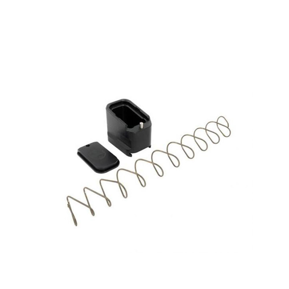 SHIELD ARMS MAG EXTENSION +5/4 BLACK FITS GLOCK 19/23 MAGS - for sale