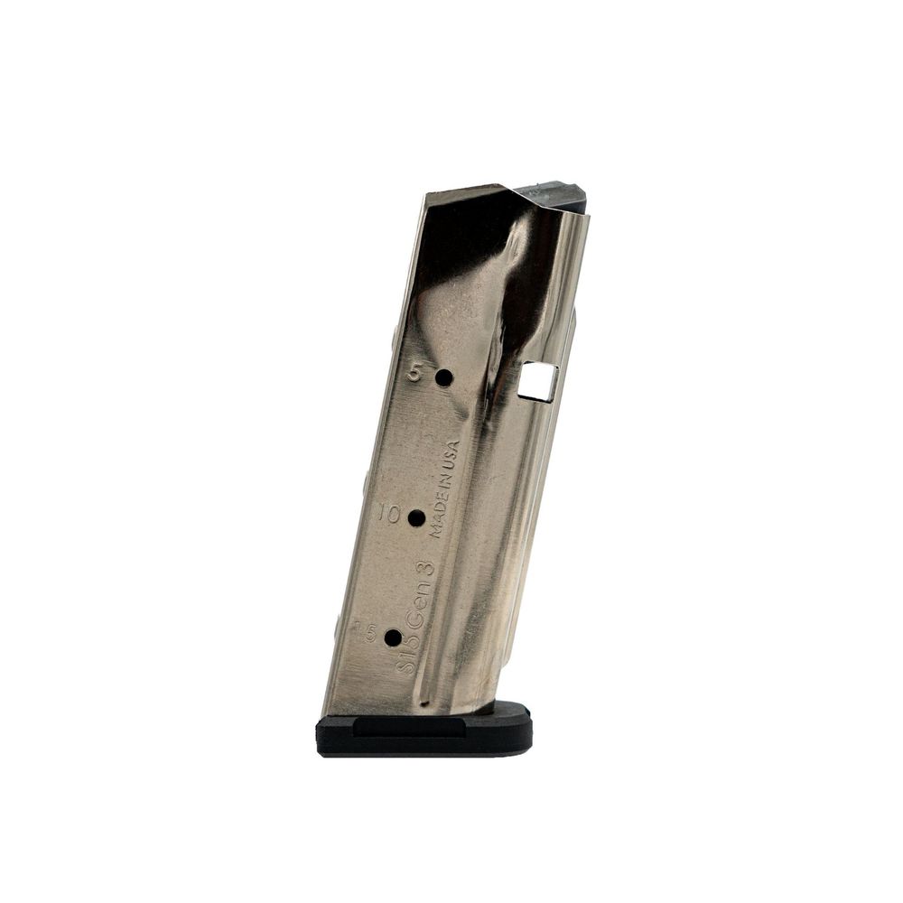 SHIELD ARMS S-15 MAGAZINE GEN 3 NICKEL GLOCK 43X/48 15RD - for sale