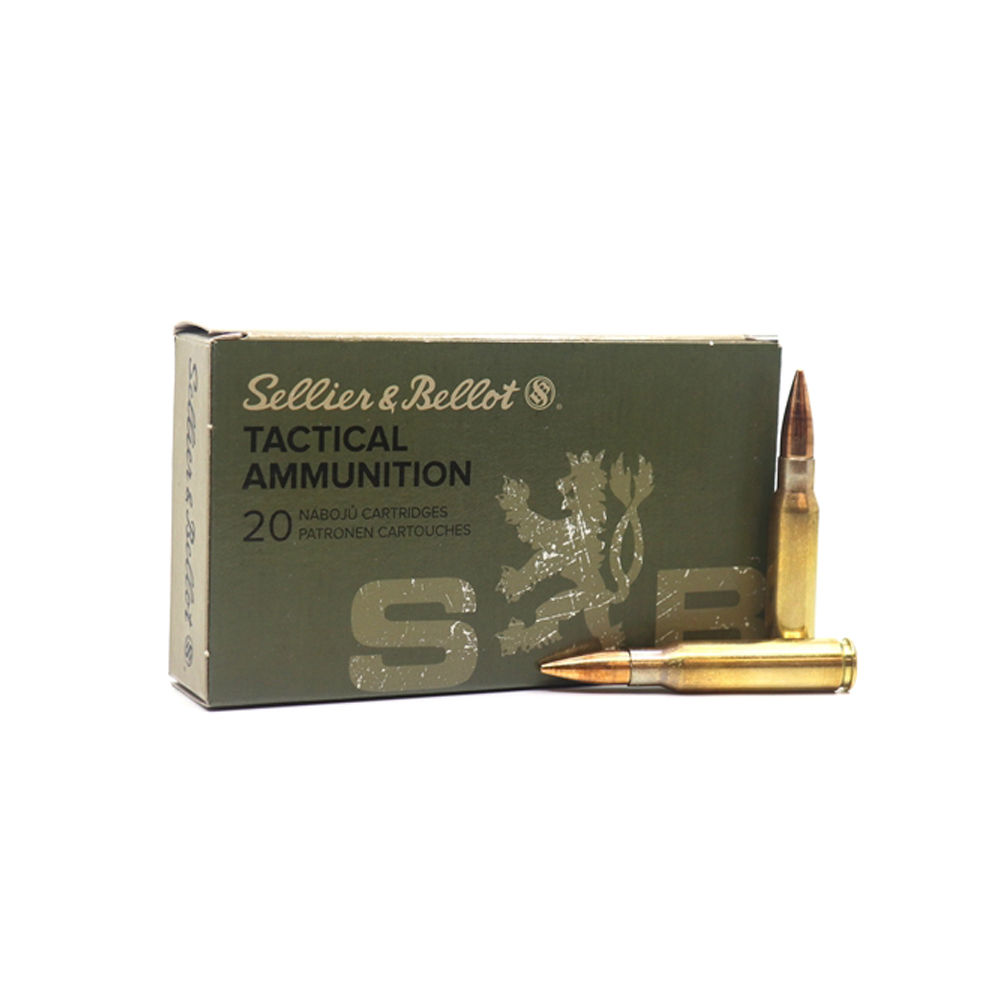 S&B 7.62X51 308WIN 147GR FMJ 20RD 30BX/CS - for sale