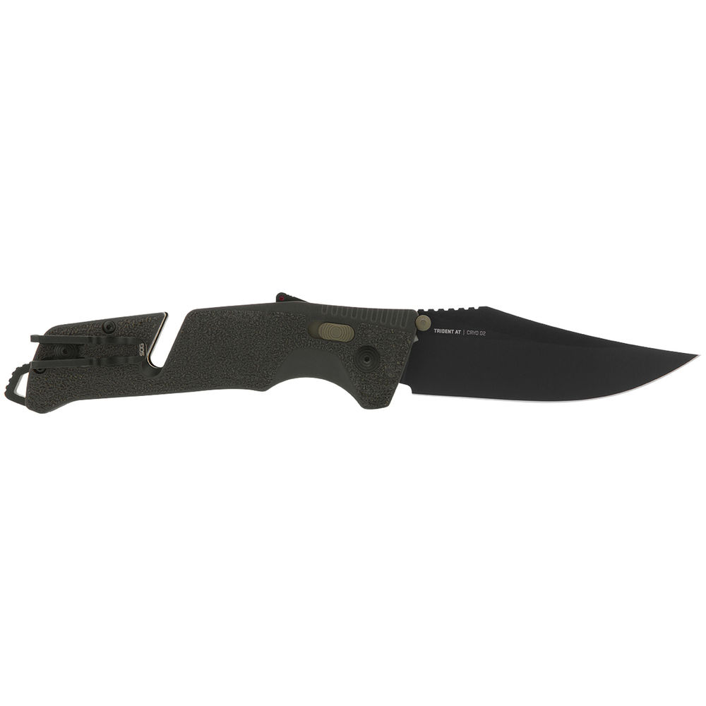 sog knives - Trident AT - TRIDENT AT OLIVE DRAB FOLDING KNIFE for sale