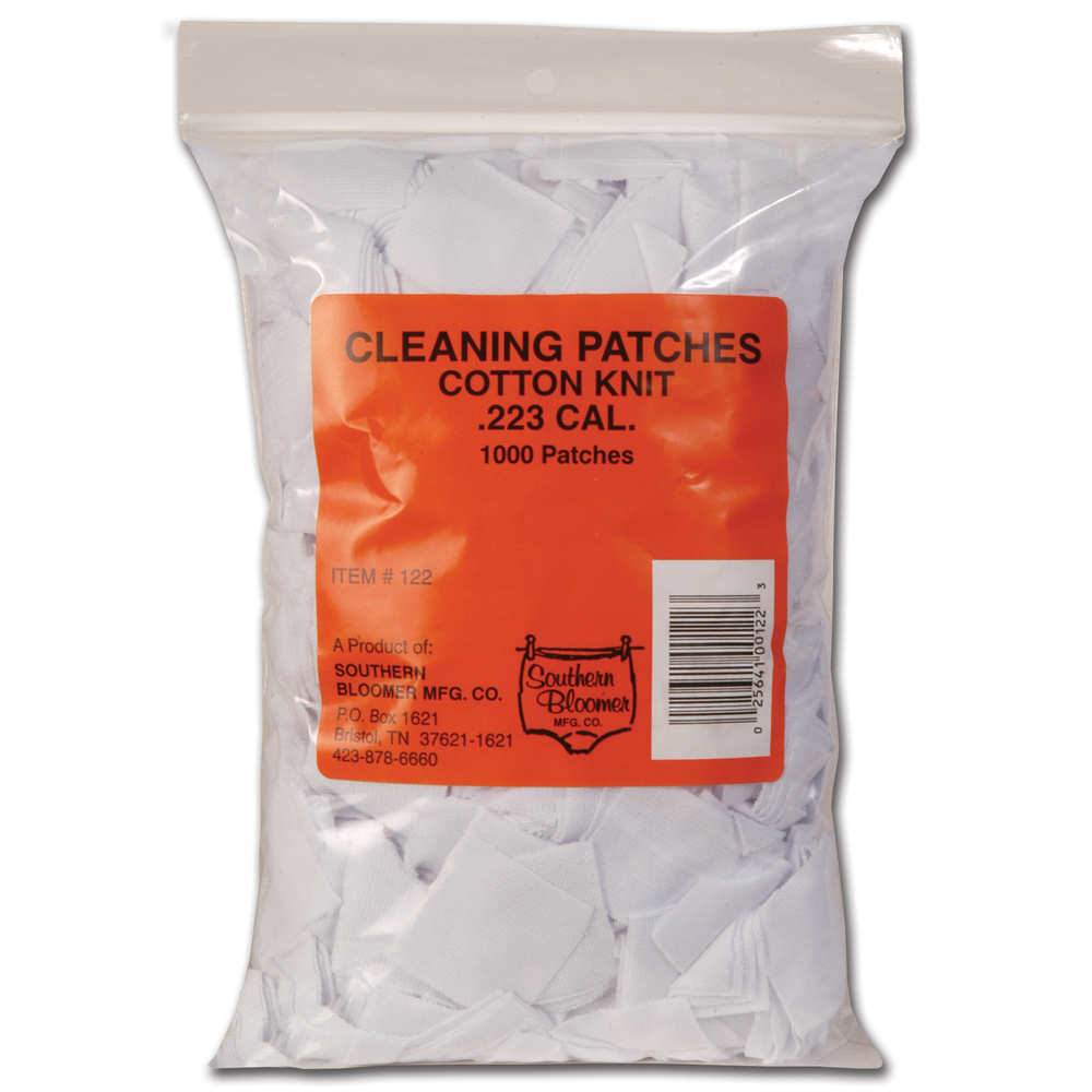 southern bloomer - Cleaning Patches - CTTN KNIT 223 CAL 1000PK CLNG PATCHES for sale