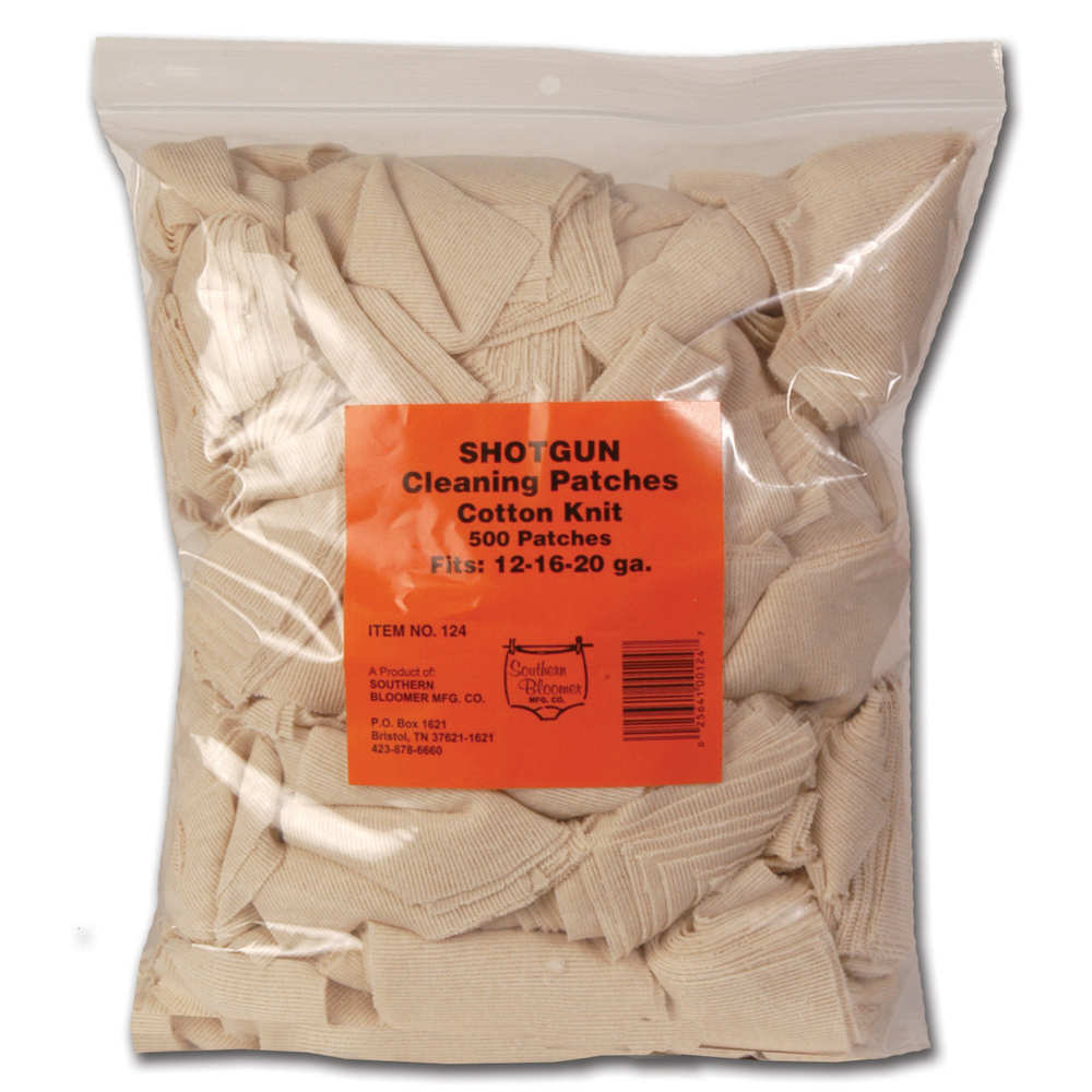 SOUTHERN BLOOMER CLEAN PATCH SHOTGUN 3 IN X3 IN 500/BAG ( 12 PER CASE ) - for sale