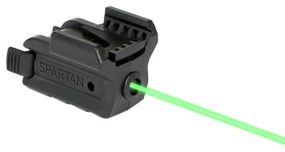 LASERMAX LASER RAIL MOUNT GREEN SPARTAN - for sale