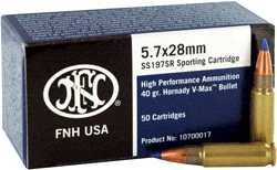 FN 5.7X28MM 40GR.V-MAX SS197SR 50RD 10BX/CS - for sale