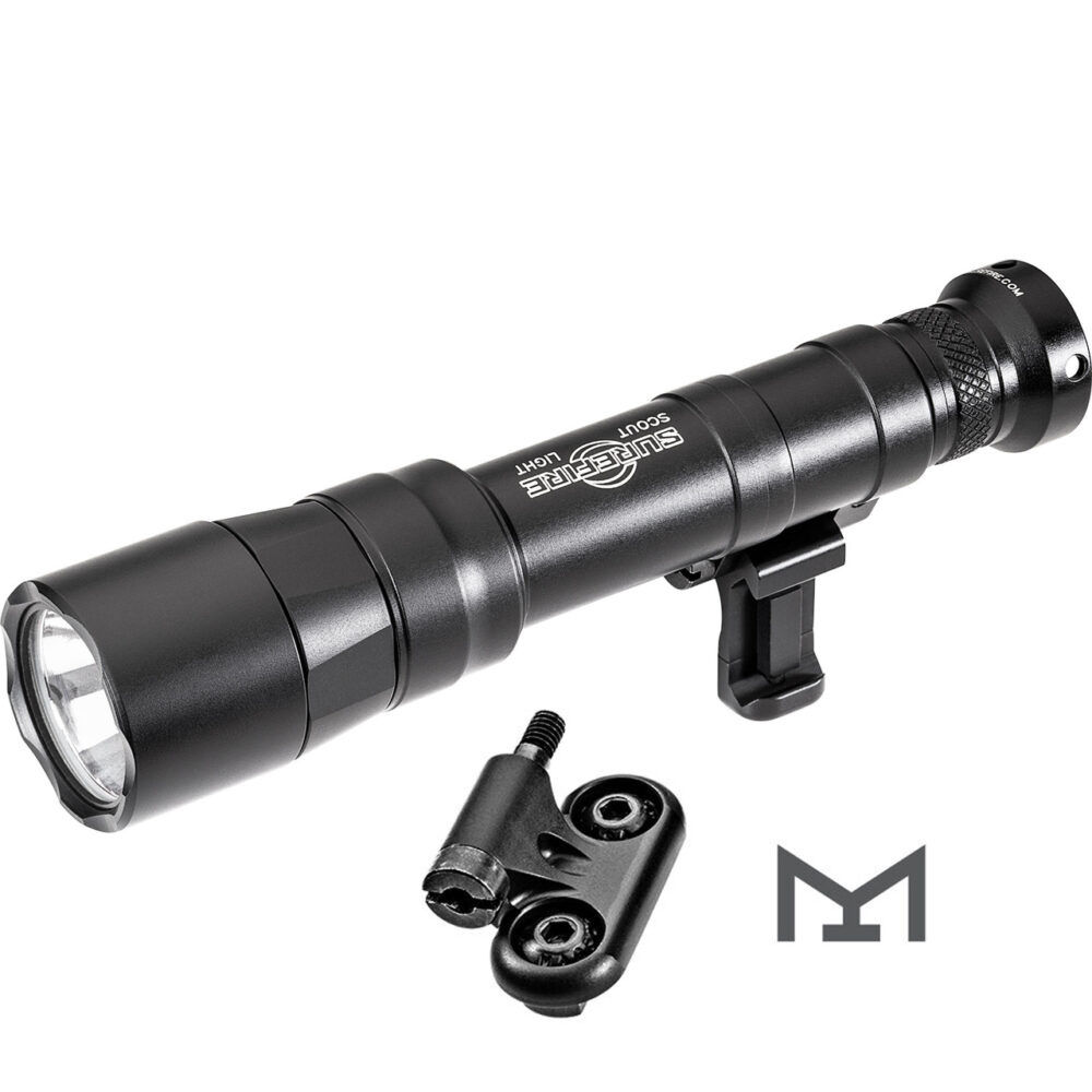 surefire magazines - M640DFT-PRO - SCOUT LIGHT/SWIVEL PIC MNT BLACK TAILCAP for sale