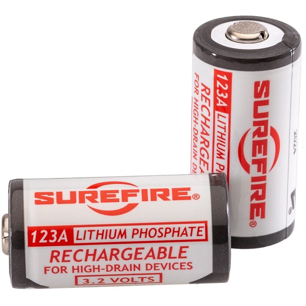 SUREFIRE LFP 123A RECHARGE BATT 2PK - for sale