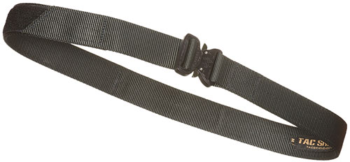 TAC SHIELD GUN BELT TACTICAL 1.75" W/COBRA BUCKLE LARGE BLK - for sale