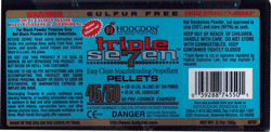 HODGDON TRIPLE 7 50/BOX POWDER PELLETS 45CAL 50GR ( 12 PER CASE ) - for sale