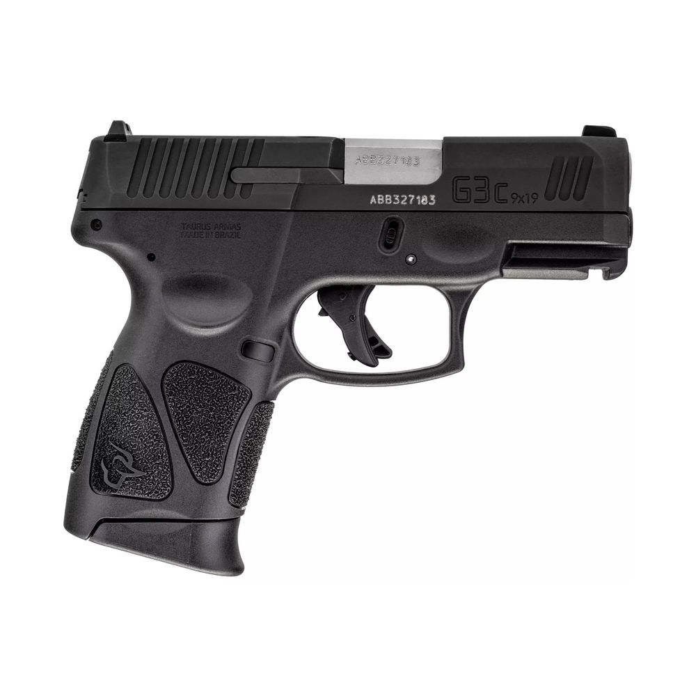 TAURUS G3C 9MM 12-SHOT 3-DOT ADJ. 3.26" MATTE BLACK POLYMER - for sale