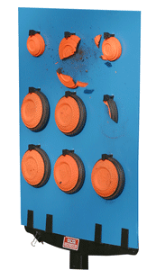 MTM BIRD BOARD TARGET BACKER FOR JAMMIT W/CLIPS FOR CLAYS - for sale