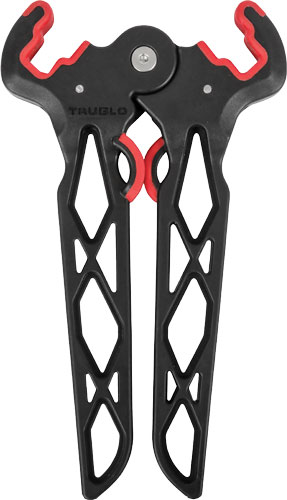 TRUGLO BOW STAND BOW-JACK 7.25" BLACK/RED - for sale