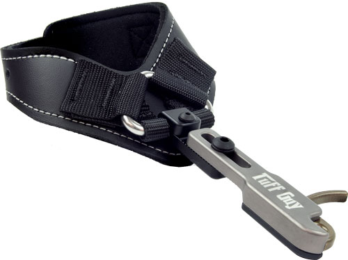 SPOT HOGG RELEASE TUFF GUY RIGID BUCKLE STRAP BLACK - for sale