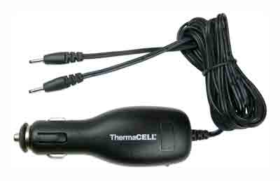 THERMACELL CAR CHARGER FOR ORIGINAL HEATED INSOLES< - for sale