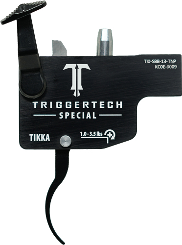 TRIGGERTECH TIKKA SINGLE STAGE BLACK SPECIAL CURVED - for sale