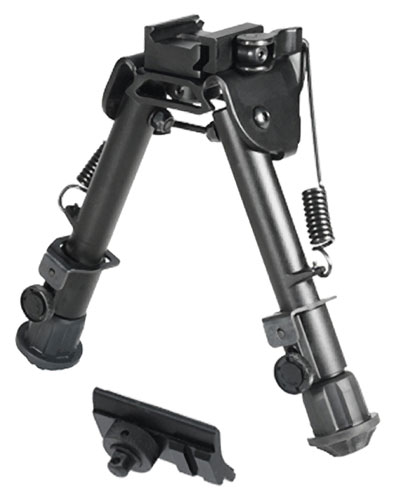 UTG BIPOD TACTICAL OP 5.9-7.3" PICATINNY MOUNT W/STUD ADAPTER - for sale