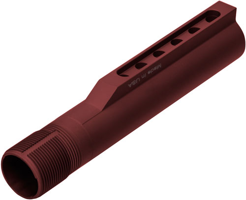 UTG BUFFER TUBE AR-15 MIL-SPEC 6-POSITION RED - for sale