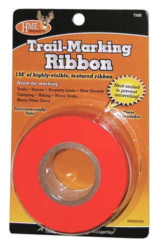 HME TRAIL MARKING RIBBON ORANGE 150' - for sale
