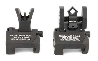 TROY MICRO M4 FOLDING SIGHT COMBO SET M4 FRONT DOA REAR BLK (SSIG-MCM-SSBT-00) - for sale