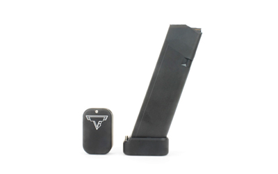 TARAN TI BASE PAD FOR GLOCK 9/40 COMPETITION +3/4 FLAT BLK - for sale