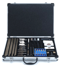 DAC DLX UNIVERSAL CLEANING KIT W/ALUMINUM CASE 61 PCS. - for sale