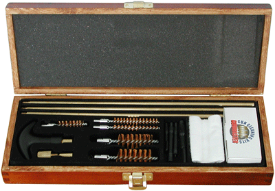 DAC UNIVERSAL GUN CLEANING KIT W/PRESENTATION CASE 17PCS. - for sale