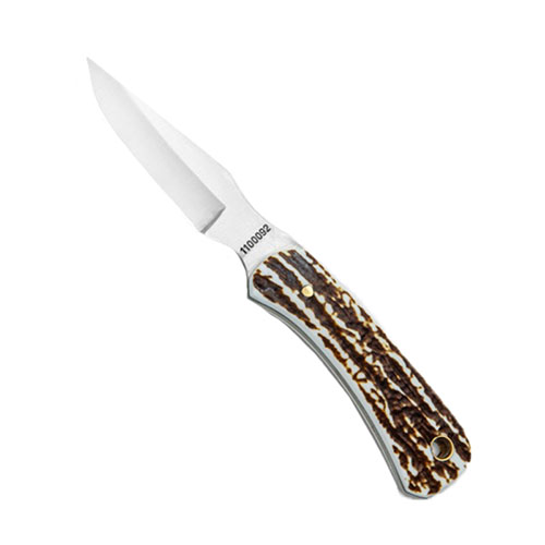UNCLE HENRY KNIFE NEXT GEN STAGLON 3.1" CAPER W/LTHR SHTH - for sale