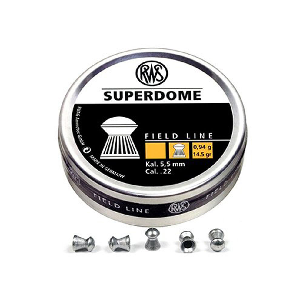 RWS PELLETS 22 SUPERDOME 14.5 GRAIN FIELD 200-PACK - for sale