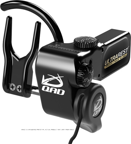 QAD ARROW REST ULTRA-REST MXT MICRO ADJUSTMENT BLACK RH - for sale