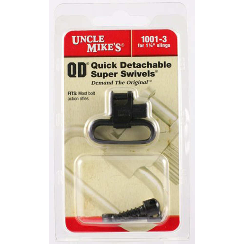 uncle mike's - Super Swivel - QD115 BL 1.25IN SLING SWIVEL for sale