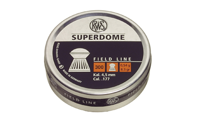 RWS PELLETS .177 SUPERDOME 8.3 GRAIN FIELD 300-PACK - for sale