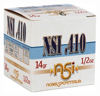 NOBELSPORT AMMO .410 2.5\ 1240FPS. 1/2OZ. #7.5 25-PACK