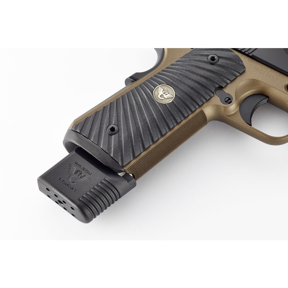 WILSON MAGAZINE 1911 ETM 45ACP 10RD SS EXT. POLYMER PAD - for sale