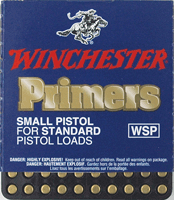 WINCHESTER PRIMERS SMALL PISTOL 5000PK-CASE LOTS ONLY - for sale