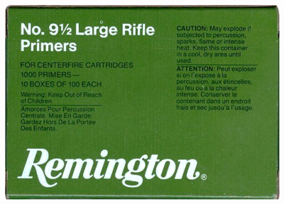 REM PRIMERS-LARGE RIFLE 5000-PK CASE LOTS ONLY - for sale