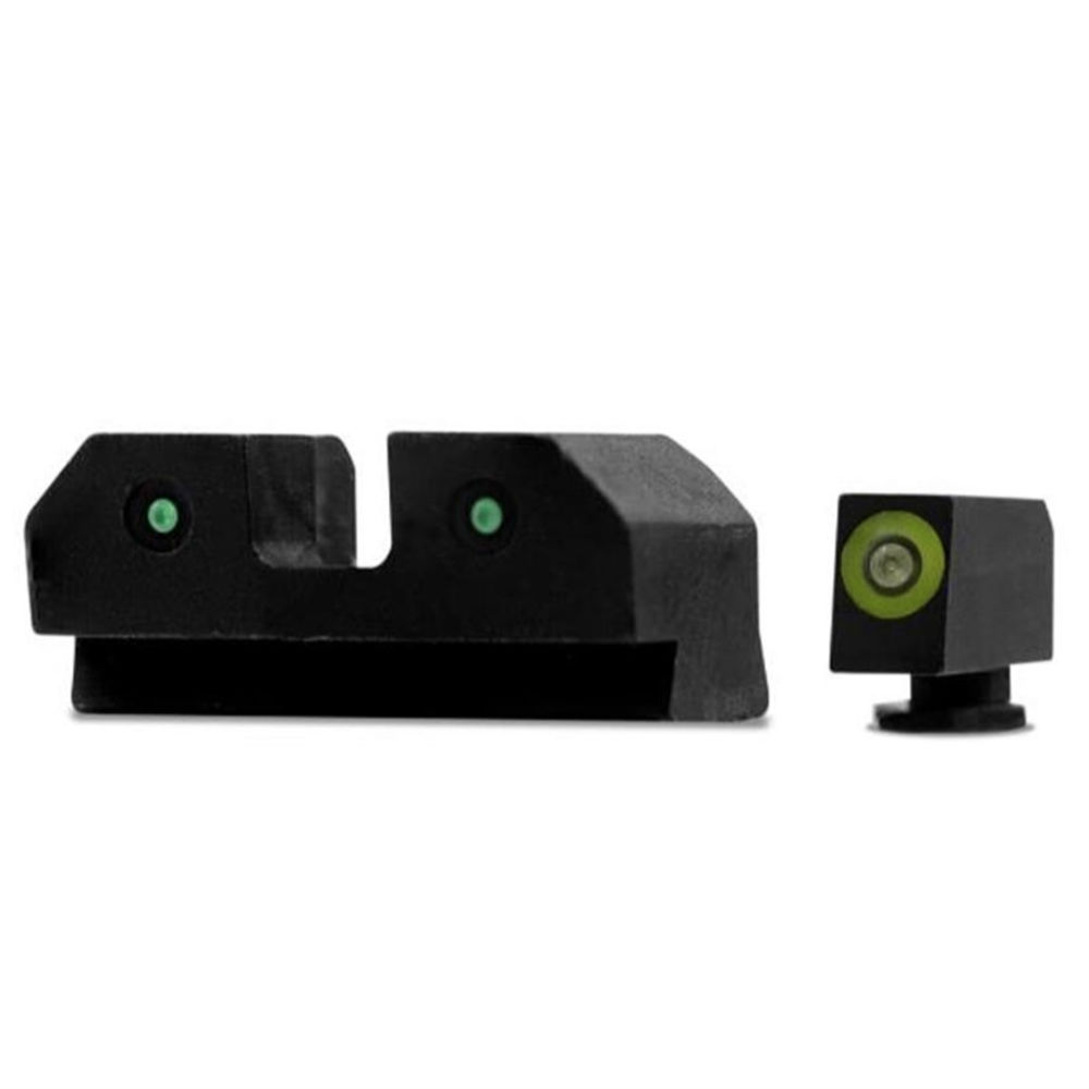 xs sights - R3D  Night Sights fits Glock - R3D NIGHT SIGHTS GREEN GLOCK 17/19 for sale