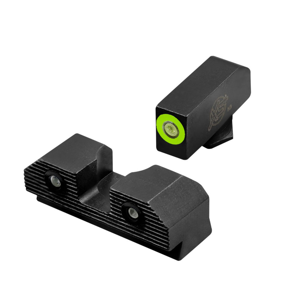 xs sights - R3D 2.0 Night Sights fits Glock - R3D 2.0 GRN GLK STD. HT. 17 for sale
