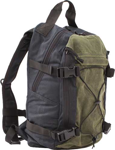 GREY GHOST GEAR THROWBACK BAG BLACK/OLIVE DRAB - for sale